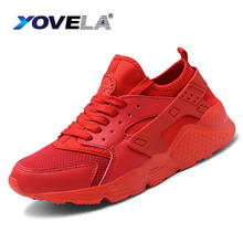 Zapatos informales antideslizantes para hombre, zapatillas ligeras y transpirables para caminar, a la moda, color rojo, para verano 2024 - compra barato