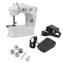 Portable Mini Hand Sewing Machine With LED Light Household Cordless Electric Stitch Needlework Set For Repair DIY Clouth Stitchi 2024 - buy cheap