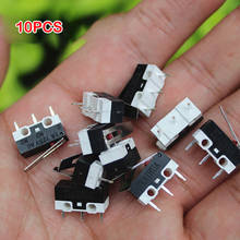 10PCS Micro Limit Switch Small Mini Travel Switch Reset Detection AC 125V 1A 3-foot Straight Foot NO / NC DIY Accessories 2024 - buy cheap