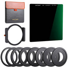 K&F Concept ND1000 Square Filter 100mmx100mm Lens Filter With Metal Holder + 8pcs Adapter Rings for Canon Nikon Sony Camera Lens 2024 - buy cheap