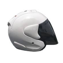 Casco de seguridad blanco para Motocross, protector de cabeza con filtro de boca 1/2, perfecto para la cara abierta 2024 - compra barato