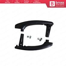 Bross peças de automóvel bdp932 frente interior maçaneta da porta segurar preto cor esquerda e direita 809603577r para renault clio símbolo sandero 2024 - compre barato