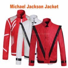 Abrigo MJ Michael Jackson Beat It Thriller, chaqueta Punk, colección de prendas de vestir, fiesta, Cosplay, accesorio de imitación 2024 - compra barato