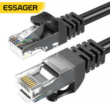 Essager Ethernet Cable Cat6 Lan Cable 10m UTP Cat 6 RJ 45 Splitter Network Cable RJ45 Twisted Pair Patch Cord for Laptop Router 2024 - купить недорого