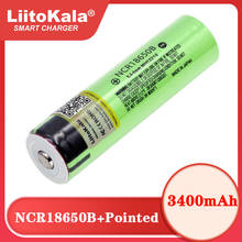 Hot Liitokala NCR18650B 3.7v 3400 mAh 18650 Lithium Rechargeable Battery with Pointed (No PCB) For Flashlight batteries 2024 - buy cheap