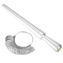 Standard Finger UK Ring Sizer Gauge Ring Mandrel Stick Vintage Finger Gauge Ring Measuring Sizes Jewelry Size Tool Equipments 2024 - buy cheap