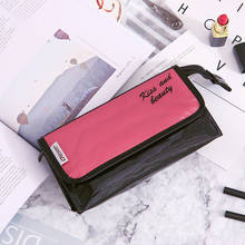 ORZ Makeup Bag With Mirror Small Black Waterproof Handbags Travel Toiletry Bag Lipstick Storage Organizer Women's Cosmetic Bag 2024 - buy cheap