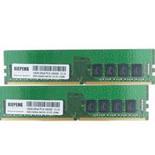 Для Dell PowerEdge R330 R230 C8000 T3420 T3620 рабочая станция RAM 8GB 2rx4 PC4-17000 ECC небуферизированная память 16GB 32GB DDR4 2400 MHz 2024 - купить недорого