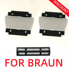 2 x lâmina de barbeador e 1 lâmina de substituição para braun 596 200 100 105 150 205 209 1007 1008 1501 2035 2040 2540 5459 s 5461 2024 - compre barato