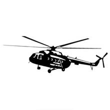 LYKX Car Sticker Helicopter Mi-8 Airplane Automobiles Motorcycles Exterior Accessories PVC Decal for Toyota Honda Lada Vw 2024 - buy cheap