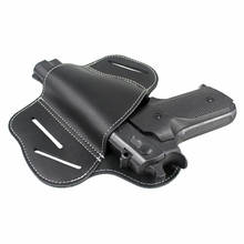 Tactical Hunting Holster Leather Holster OWB for Gun Pistol Kimber Colt 1911 Remington Ruger Sig Sauer Belt Holster 2024 - buy cheap