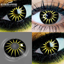 EYESHARE 1 пара (2 шт) IceSnow цветные контактные линзы для глаз косметические контактные линзы цвет глаз Хэллоуин контакты 2024 - купить недорого