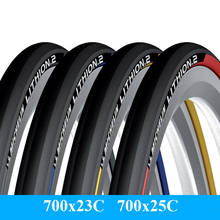 Pneus de bicicleta para ciclismo, original, linha 700 x 23c 700 x 25c, ultraleve, 260g, azul, vermelho, preto, amarelo 700c 2024 - compre barato