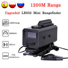 LE032 Mini Range Finder for Night Hunting Opitcal Laser Designator Rangefinder 150g Weight Wild Game Sight 2024 - купить недорого