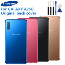 Оригинальная задняя крышка для Samsung Galaxy A7 2018 версия SM-A730x A730x SM-A750 задняя крышка 2024 - купить недорого