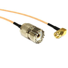 New RP-SMA  Male Right  Angle Switch UHF  Female  Jack Cable RG316 Wholesale 15CM 6" Adapter 2024 - buy cheap