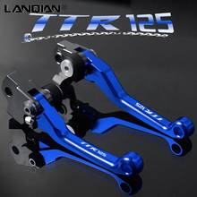 Motorcycle Accessories Dirt Pit Bike Motocross Pivot Brake Clutch Levers For Yamaha TTR 125 LW E  TTR125 / LW/E 1993-2008 2007 2024 - buy cheap