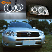 For Toyota Rav 4 Rav4 III 2005 2006 2007 2008 projector headlight Ultra bright CCFL Angel Eyes Halo Rings kit Day Light 2024 - buy cheap