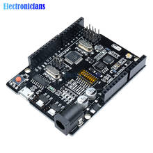 WiFi R3 ATmega328P ESP8266 32Mb memoria USB TTL CH340G CH340 convertidor Compatible para Arduino para NodeMCU WeMos ESP8266 2024 - compra barato