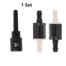 1Set /1Pc Car Black Rear Windscreen Washer Jet Nozzle Water Spray For VW/Skoda/Audi/Seat 2024 - buy cheap