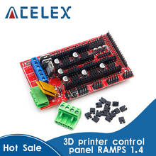 Panel de control de impresora 3D rampas 1,4, Control de impresora Reprap MendelPrusa para Arduino 2024 - compra barato