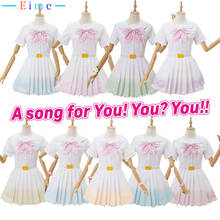 Lovelivi-cantar de 8th para você, fantasia de todos os membros, rin, eli, maki, umi, niko, love live, jk, lolita, roupa de halloween, uniformes 2024 - compre barato