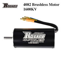 High Quality Rocket 4082 1600KV 4Poles Brushless Motor for Traxxas M41 Catamaran Spartan 1000mm RC Boat Car 2024 - buy cheap