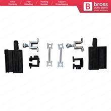 Bross Auto Parts BSR531+BSR532 8 Pieces Sunroof Slider Guide Rail Set Left AND Right Side for BMW 3 Series E36 1992-1999 2024 - buy cheap