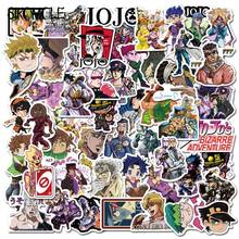 50PCS JoJos Bizzare Adventure Pvc Waterproof Sticker For Luggage Wall Car Laptop Bicycle Motorcycle Notebook Toys Stickers F5 2024 - buy cheap