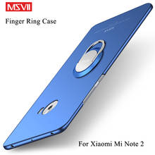 MSVII Cases For Xiaomi Mi Note 2 Case Cover Finger Ring Slim Matte Cases Xiaomi Note 2 Case Mi Note2 Metal Car Holder Cover 5.7" 2024 - buy cheap