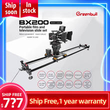 Greenbull BX200 Film Camera Slider 100mm bowl Aluminum Slider Kit Video slider dolly track load 50kg for RED ARRI 2024 - buy cheap