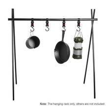 Camping Aluminum Alloy Hanging Rack Outdoor Camping 8kg Bearing Weight Triangular Rack Clothes Storage Rack 캠핑 상품 2024 - buy cheap