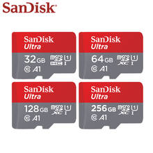 SanDisk Micro SD Card 256GB 128GB 64GB 32GB TF Card Red Memory Card Microsd 200GB 256GB Class10 Original Product 2024 - buy cheap