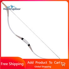 30-70lbs White Archery Hunting Traditional Recurve Bow Wooden Mongolian Cow Leather Longbow for Outdoor Hunting or Shooting 2024 - buy cheap