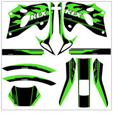 Pegatinas gráficas de fondo para equipo de Motocross KAWASAKI KLX250 KLX 250, 1993, 1994, 1995, 1996, KLX 1997, KLX300, 3M, juegos de calcomanías 2024 - compra barato