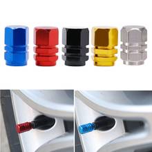 9mm 4Pcs Aluminum Alloy Car Tyre Air Valve Caps Diameter Dustproof Cap Universal Stem Covers for SUV Bike Motorcycle 2024 - buy cheap