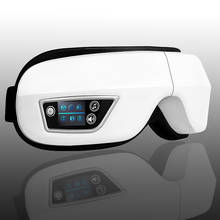DIOZO-Instrumento de masaje ocular a presión de aire, masajeador eléctrico con vibración, compresa caliente, música, Bluetooth, alivia la fatiga ocular 2024 - compra barato