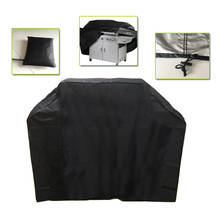 Outdoor Garden Barbecue Grill Protective Cover Waterproof Furniture Machine Dust Cover Seat Table Black Dustproof Cover 210D 2024 - buy cheap