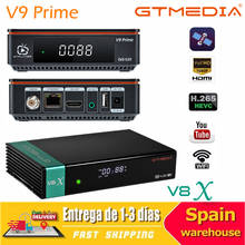 Gtmedia v8x receptor de satélite gt media v9 prime DVB-S2X construir em wifi 1080p hd completo h2.65 digital freesat tv receptor youtobe 2024 - compre barato