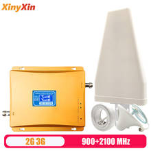 Repetidor 3G 2G GSM 900, amplificador de señal móvil GSM 900mhz WCDMA UMTS 2100, banda Dual 2024 - compra barato