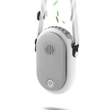 Ventilador aromático de cuello con batería de 2000mAh, portátil, manos libres, para escritorio, Personal, con cordón ajustable para exteriores 2024 - compra barato