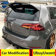 Aerofólio traseiro para carro volkswagen golf 7 mk7 mk7.5 2014 + spoiler (não forgti) 2024 - compre barato