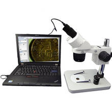 MP HD USB electrónico Digital microscopio ocular cámara CMOS con anillo adaptador para microscopio ESTÉREO 2024 - compra barato