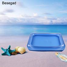 Детская пляжная Песочная игрушка, портативная надувная песочница, Moldable, игровой песочный поддон для детей, для детей, для игры в пески, в случайном цвете 2024 - купить недорого