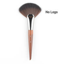 1 piece Big Fan Makeup brush #134 Fan extra face powder brush Natural wood synthetic hair Professional Make up 2024 - buy cheap