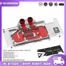 Barrow 3090 3080 GPU Water Block Cooling Backplane for ZOTAC RTX 3090 3080 X GAMING, Full Cover ARGB GPU Cooler, BS-ZOXG3090-PA2 2024 - buy cheap