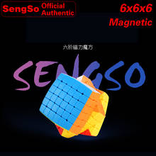 ShengShou Mr.M 6x6x6 Magnetic Magic Cube SengSo 6x6 Magnets Speed Puzzle Antistress Educational Toys For Children 2024 - buy cheap