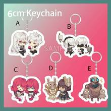 Acrylic Keychain Keyring Strap Game NieR Automata 9S YoRHa Cute Double Side 6cm 2024 - buy cheap