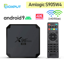 X96 mini 5G Android 9 TV Box Amlogic S905W4 2.4G 5G Dual Wifi H.265 4K HD Set Top Box Youtube Media Player X96mini TVBox 2GB16GB 2024 - buy cheap