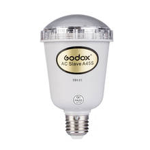 Godox-luces intermitentes electrónicas A45s para estudio fotográfico, luz estroboscópica de CA, Bombilla Flash esclavo E27 A45S 2024 - compra barato